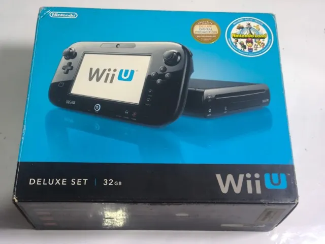 Nintendo Wii U - Na caixa