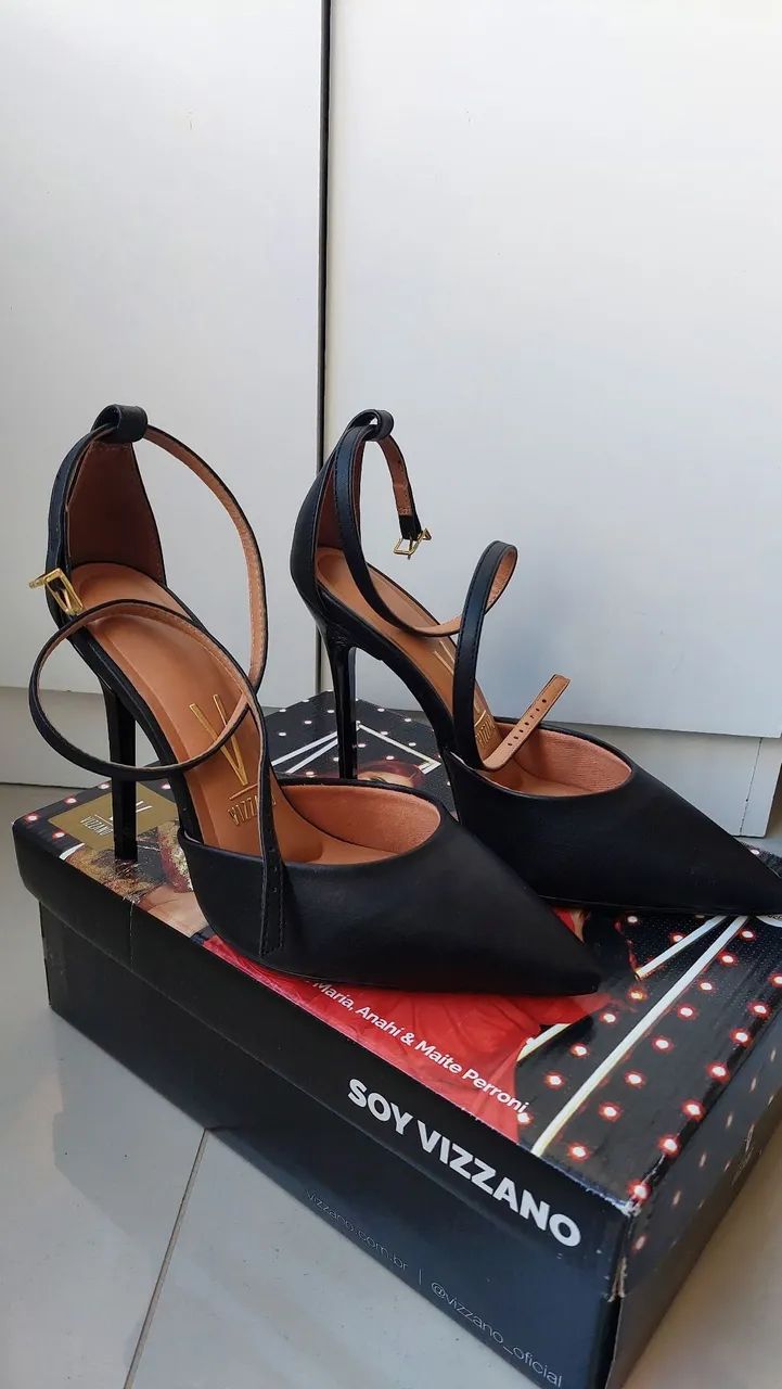 Scarpin Vizzano preto - Foto 2
