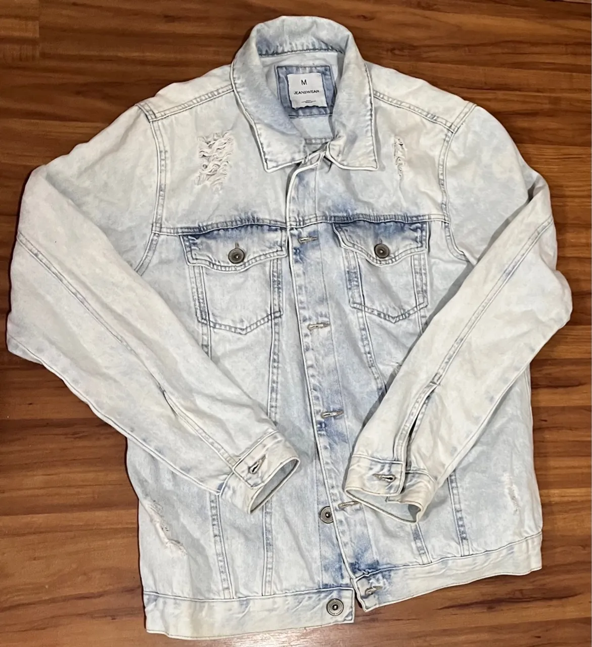 Jaqueta jeans tamanho M