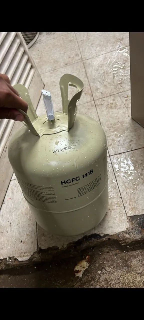 Gás de limpeza sistema 
