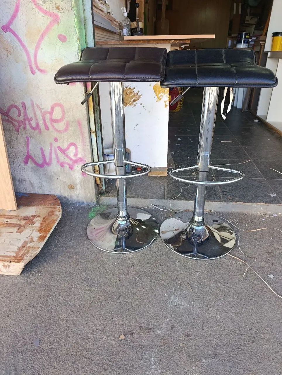 Banqueta alta com pistão  - Foto 2