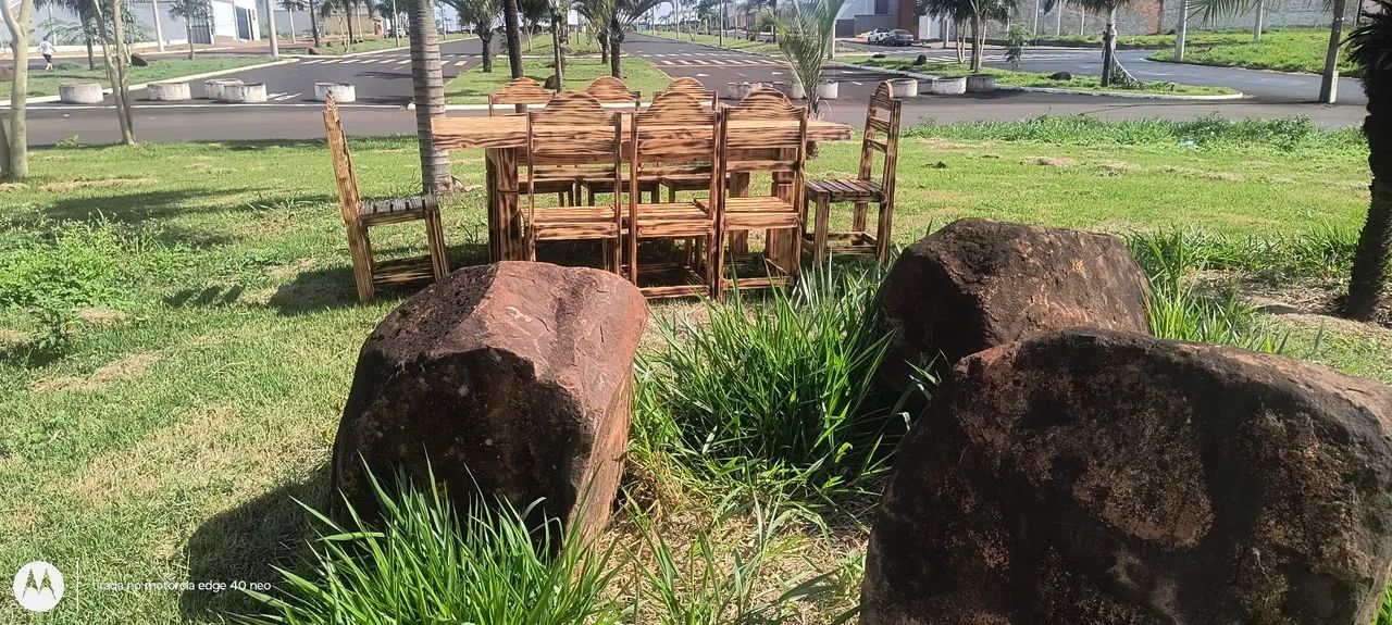 Mesa Rustica de madeira pinus  - Foto 5