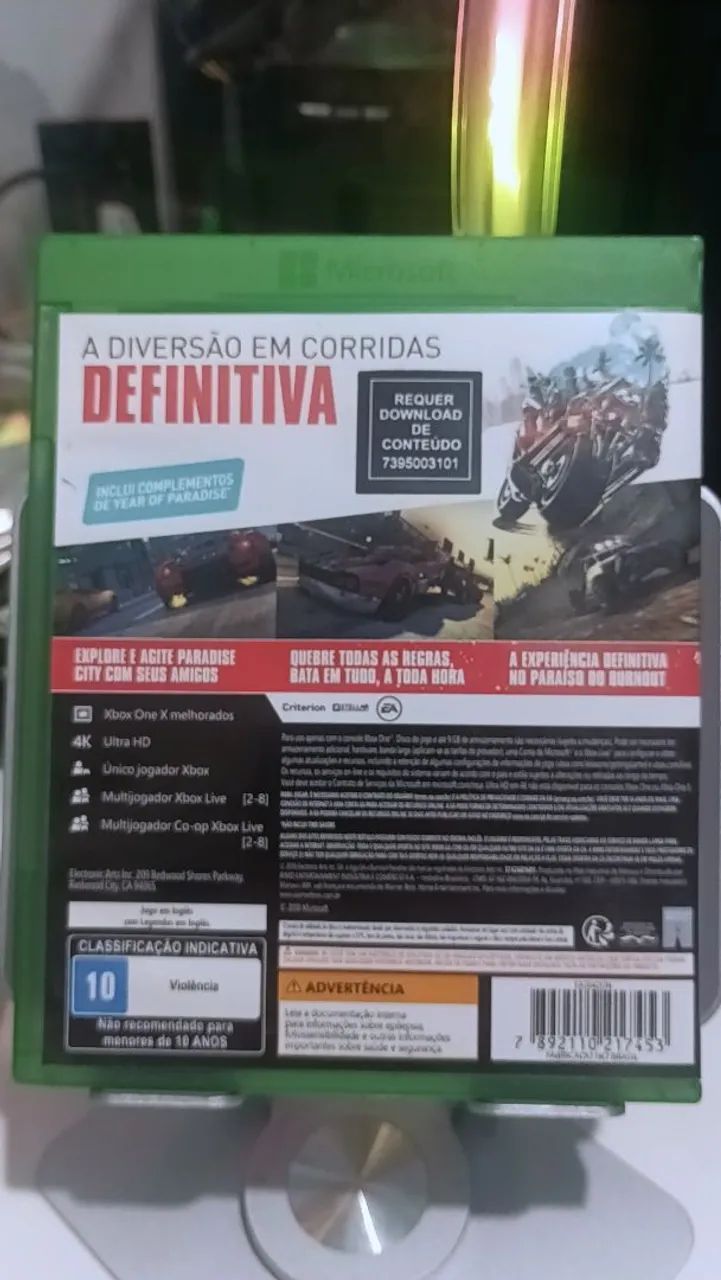 Jogo Burnout Paradise Remastered - Foto 2