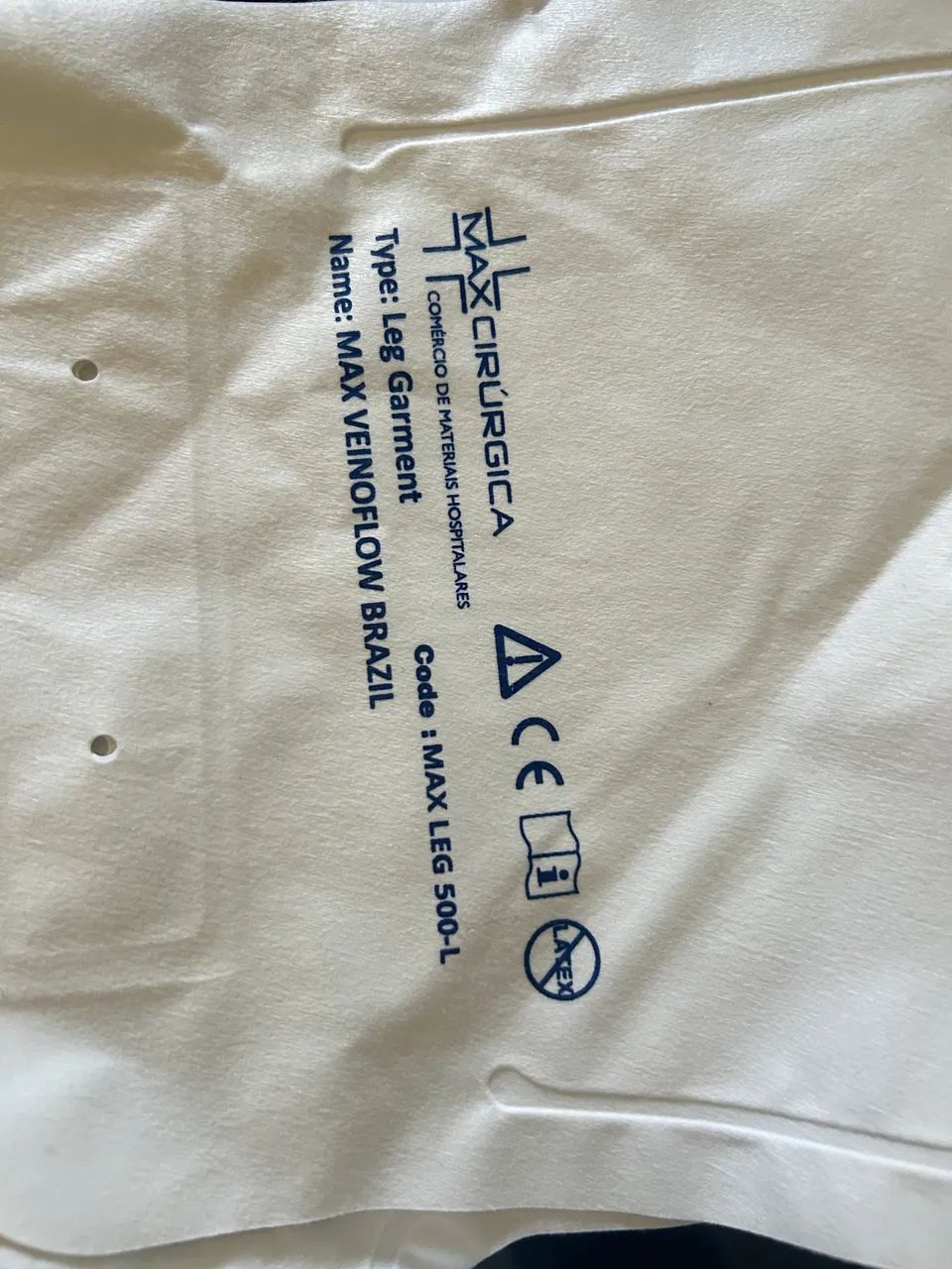 Par de perneiras de compressão 