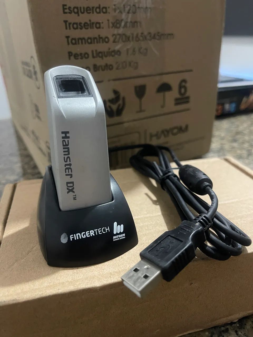 Leitor Biométrico Hamster DX HFDU06