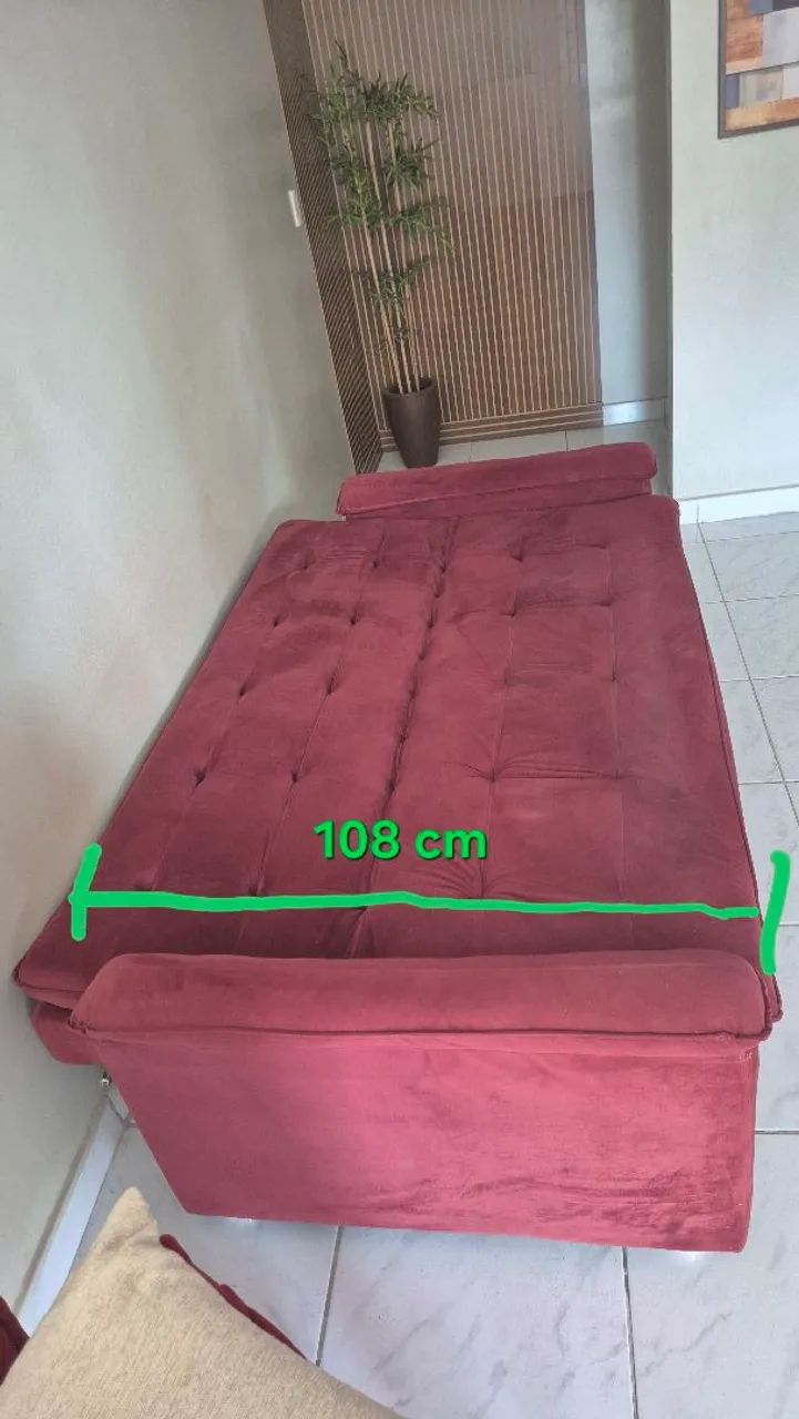 Sofá Cama Casal 3 Lugares  - Foto 3