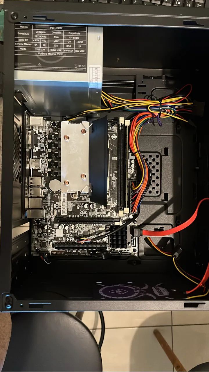 Pc cpu quad core, 8gb ram e 1 terá HD