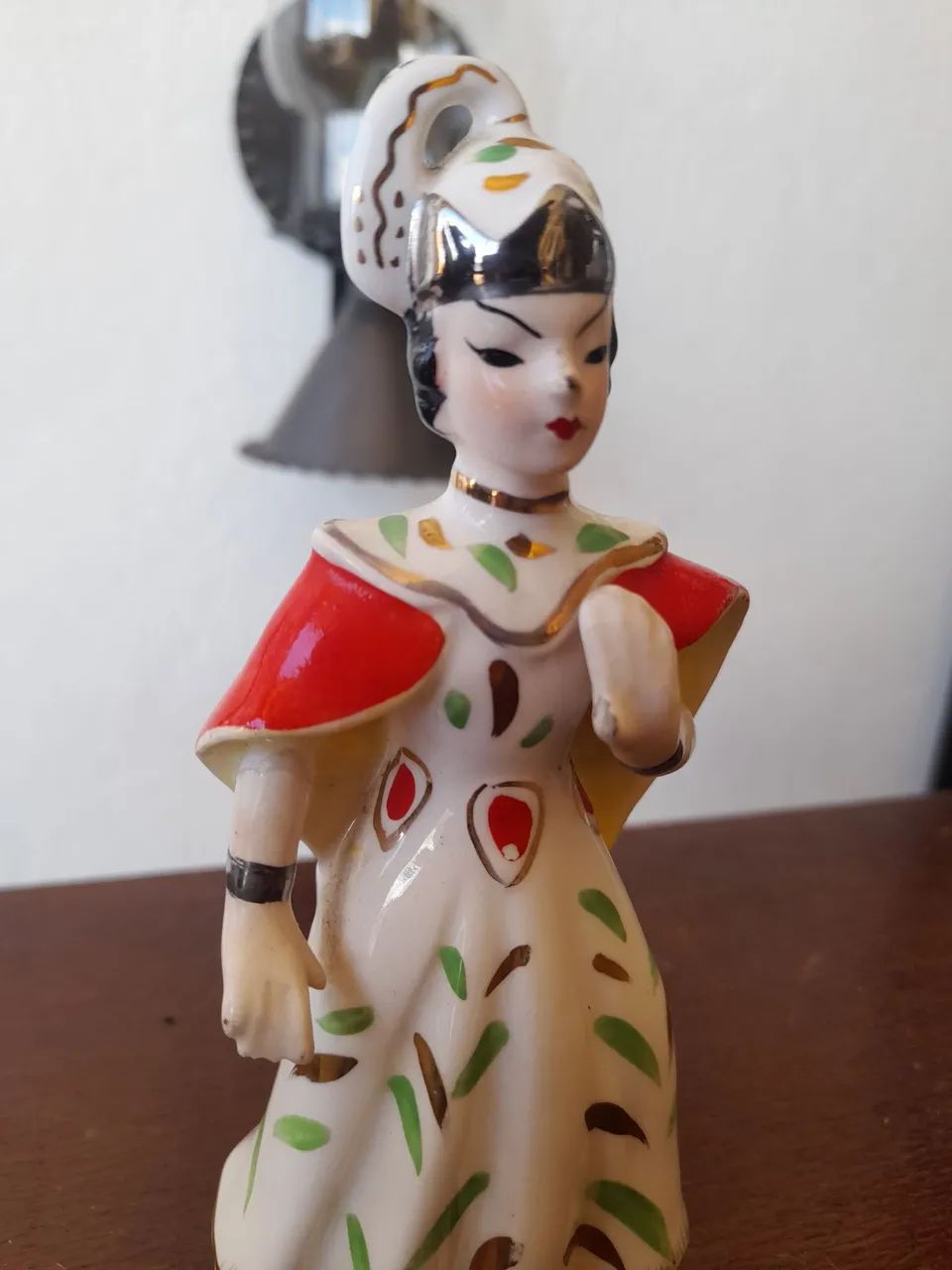 Estátua japonesa de porcelana - Foto 2