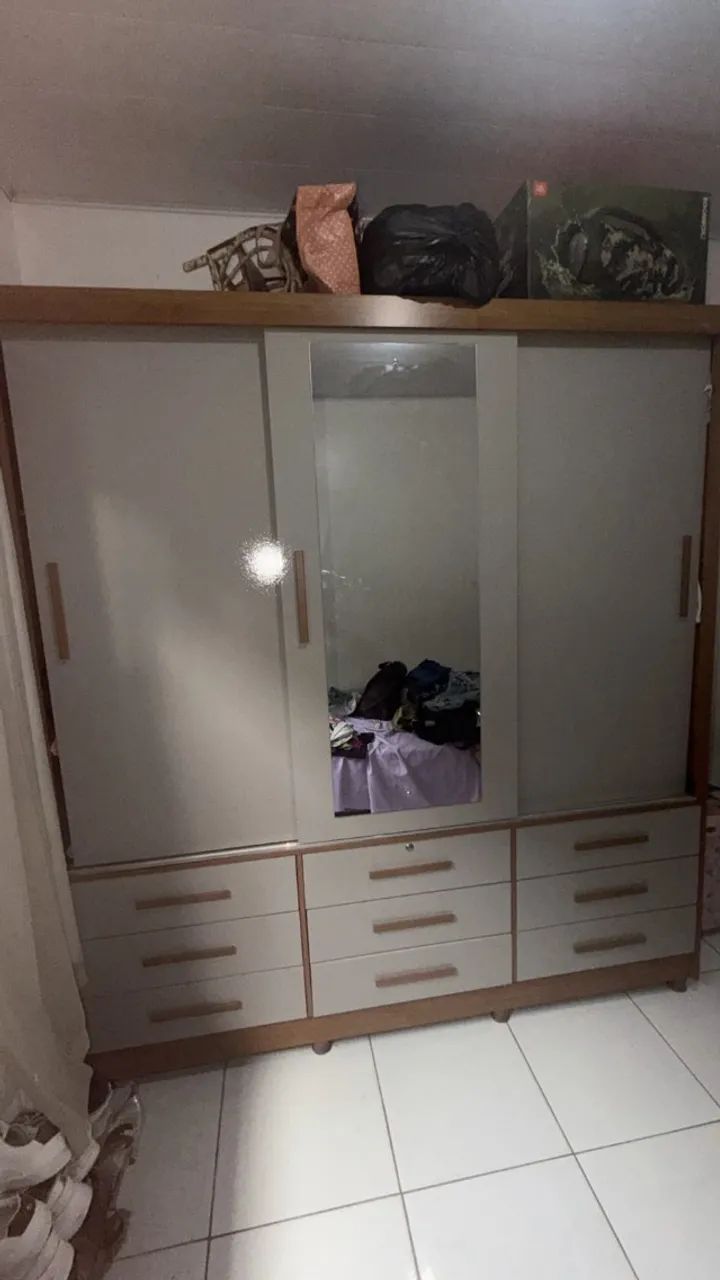 GUARDA ROUPA ROUPA MODELI 100% MDF - Foto 2