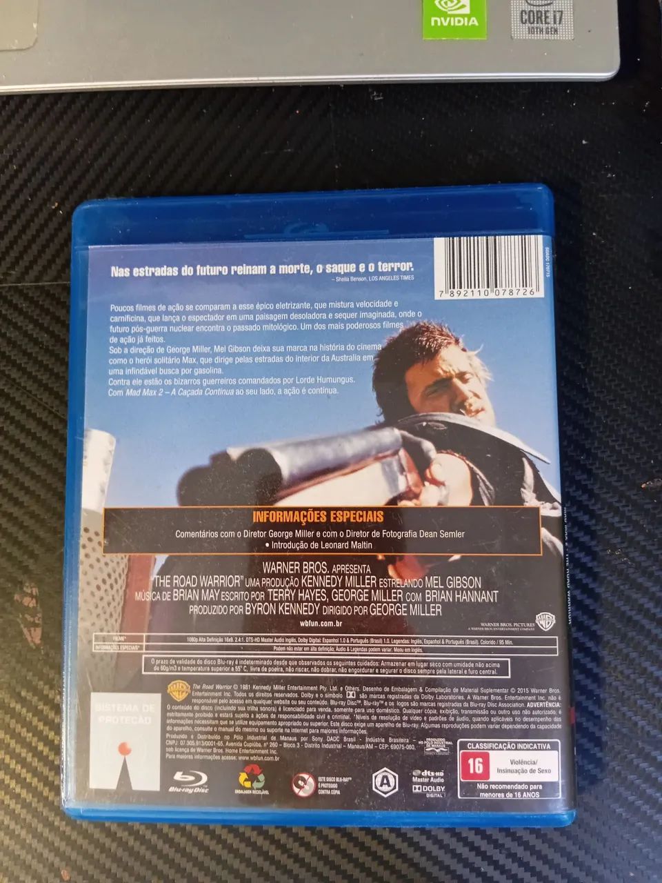 Filme Mad Max 2 Blu-Ray Usado. - Foto 2