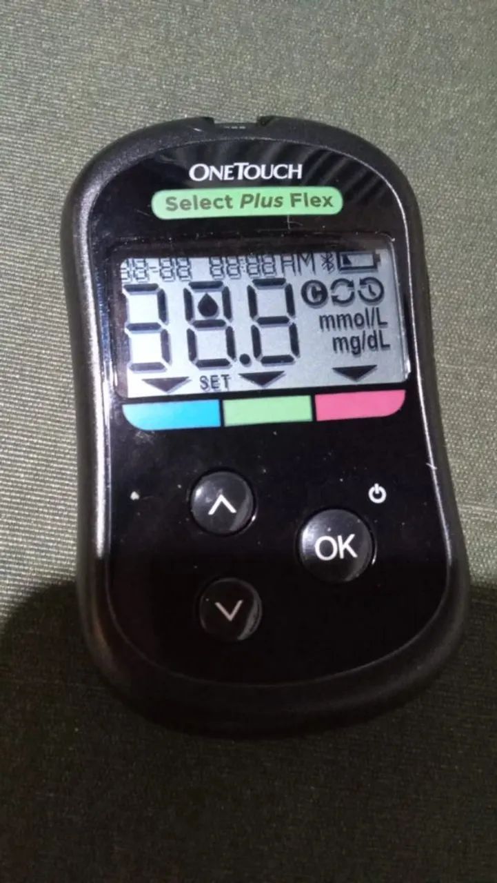 Monitor de Glicose Doméstico One Touch Select Plus Flex  - Foto 3