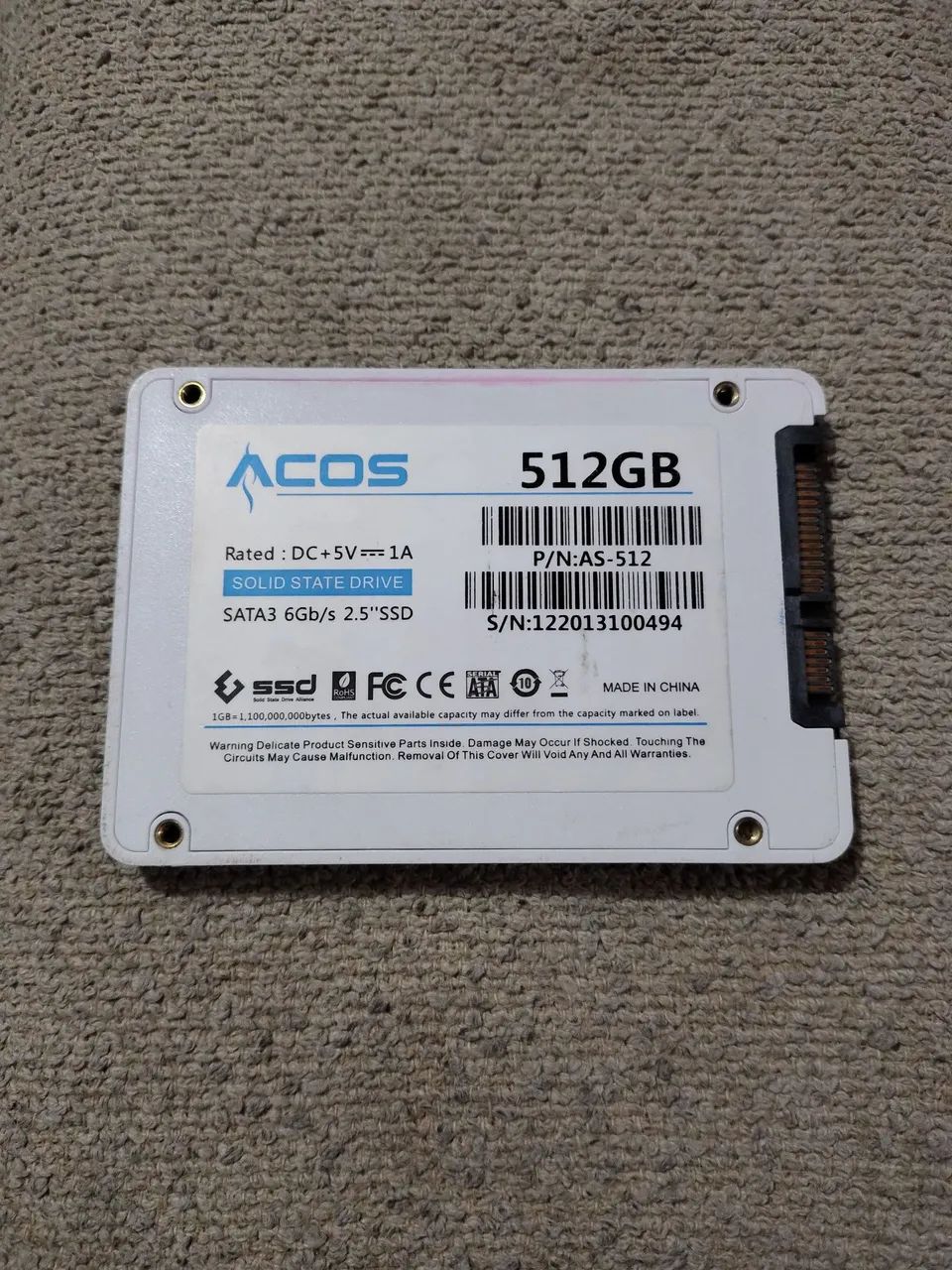 SSD 512GB super rápido Para Notebook e PC por apenas R$250 - Foto 2
