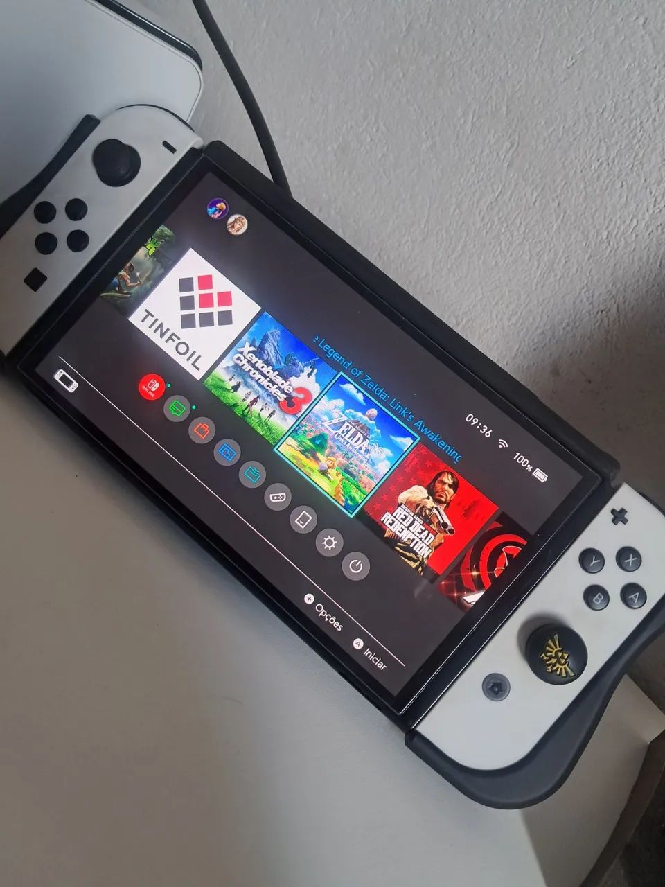 Nintendo Switch OLED + 128GB - Foto 3