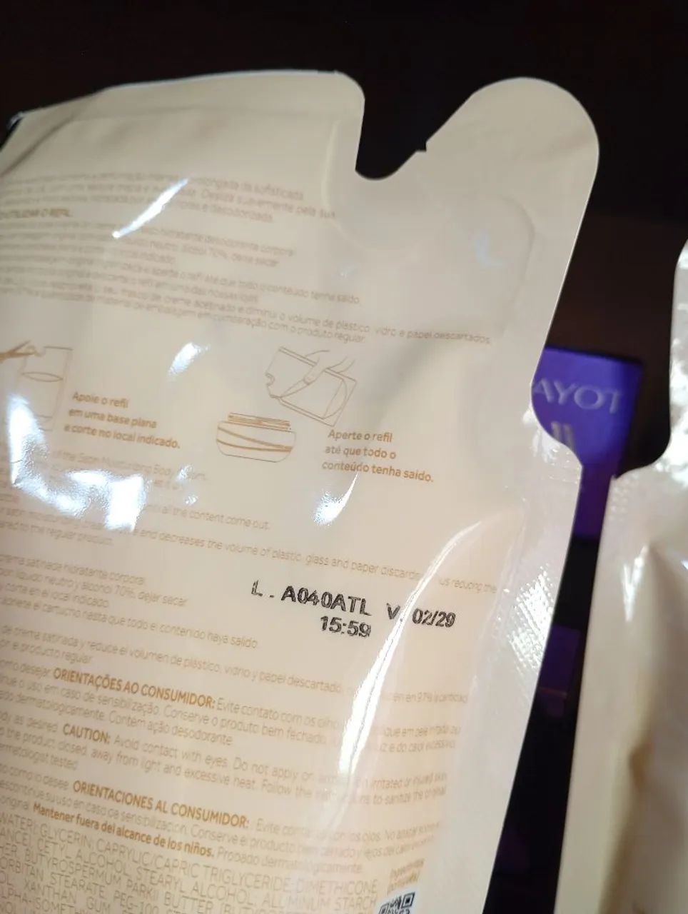 Refil Creme Lily Acetinado - Foto 2