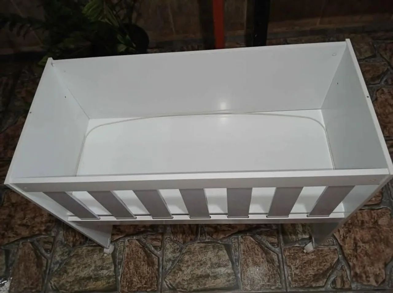 Mini Berço com Rodinhas - Foto 2