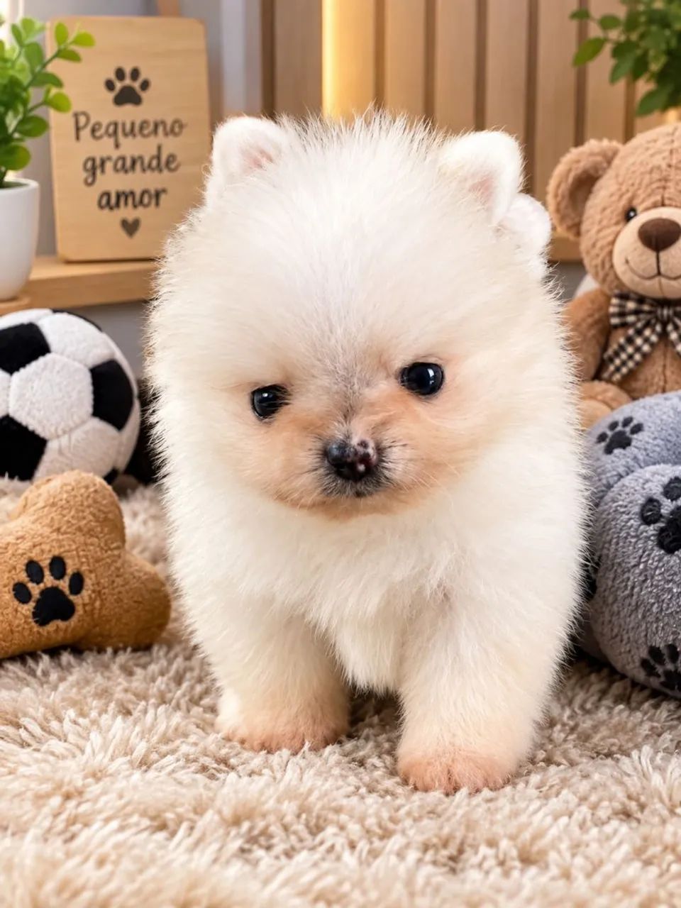 Lulu Spitz anão 