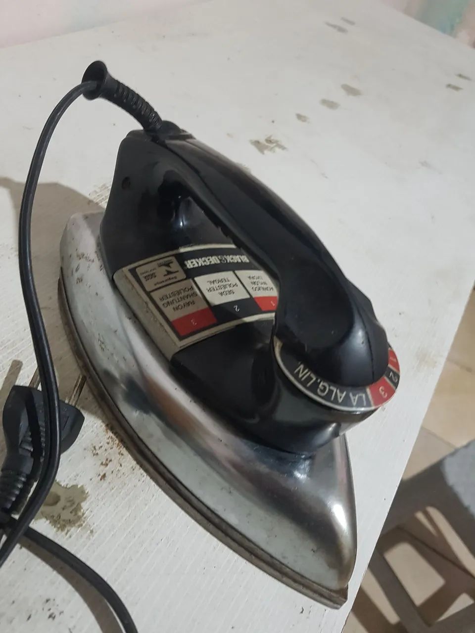 Ferro a seco black in decker
