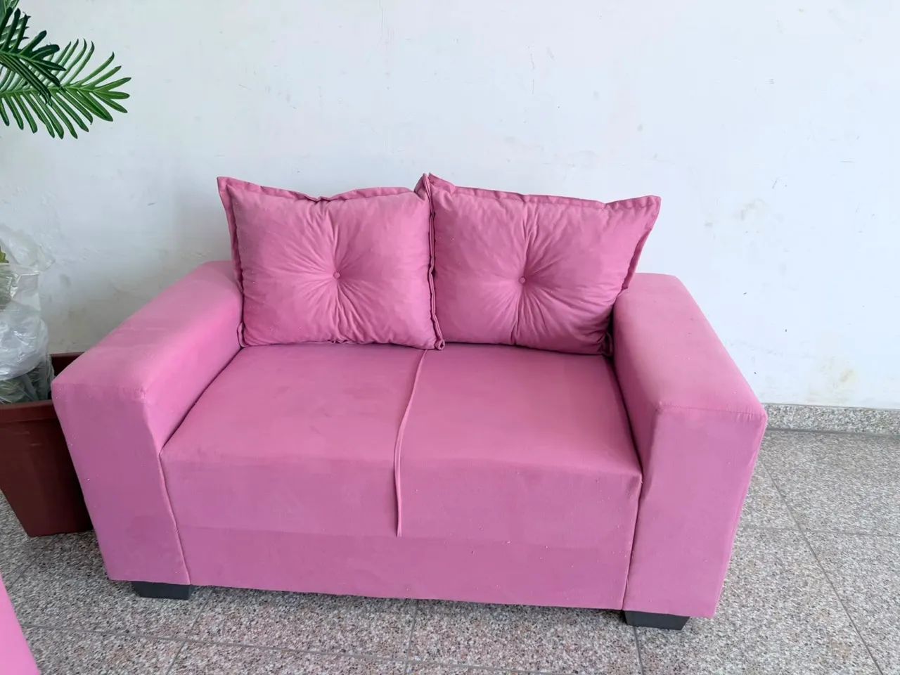 PROMOÇÃO DE SOFÁ 2 LUGARES PUFF GRÁTIS  - Foto 3
