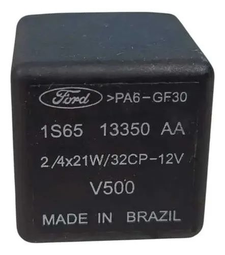 Relé Comando Seta Ford Fiesta 1.0 2008 Sedan Preto - Foto 3