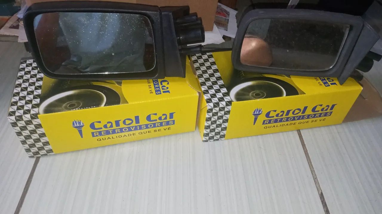 Retrovisor antigo de Gol e voyage anos 89 a 93