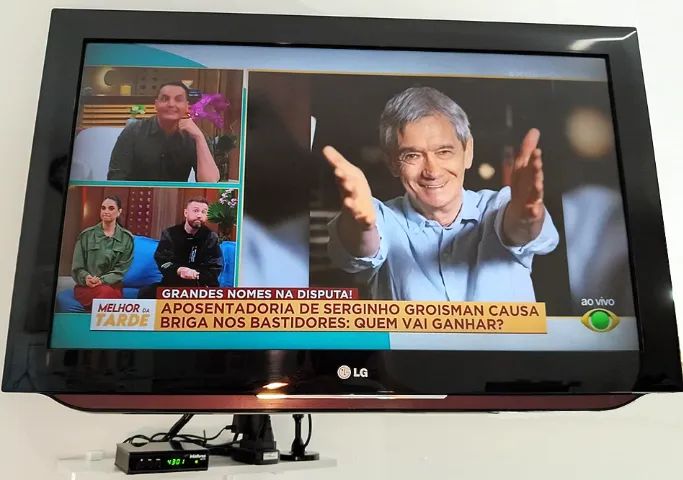 TV LG LCD 32polegadas e conversor digital INTELBRAS
