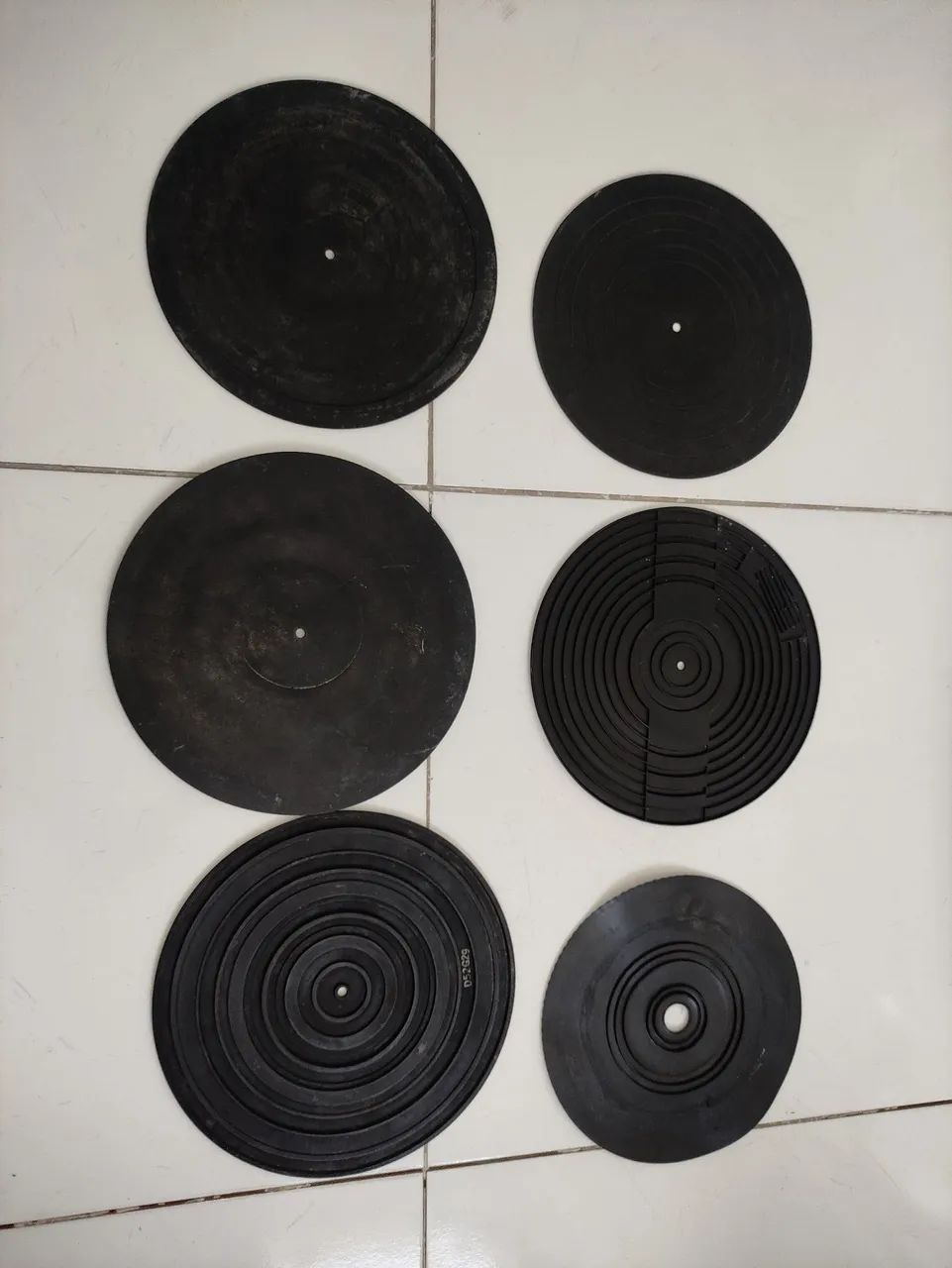 Lote borrachões para toca discos technics etc. - Foto 2