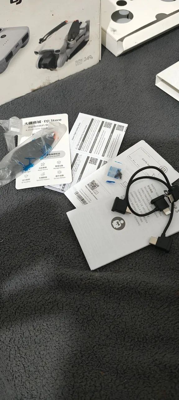Drone dji mini três 
