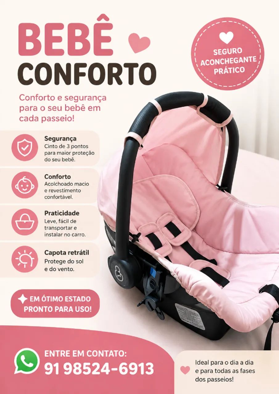  Vendo Bebê conforto 