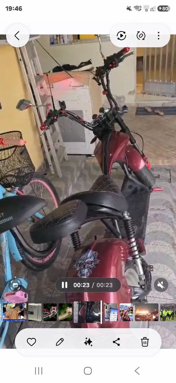 Scooter eletrica chopper  - Foto 3