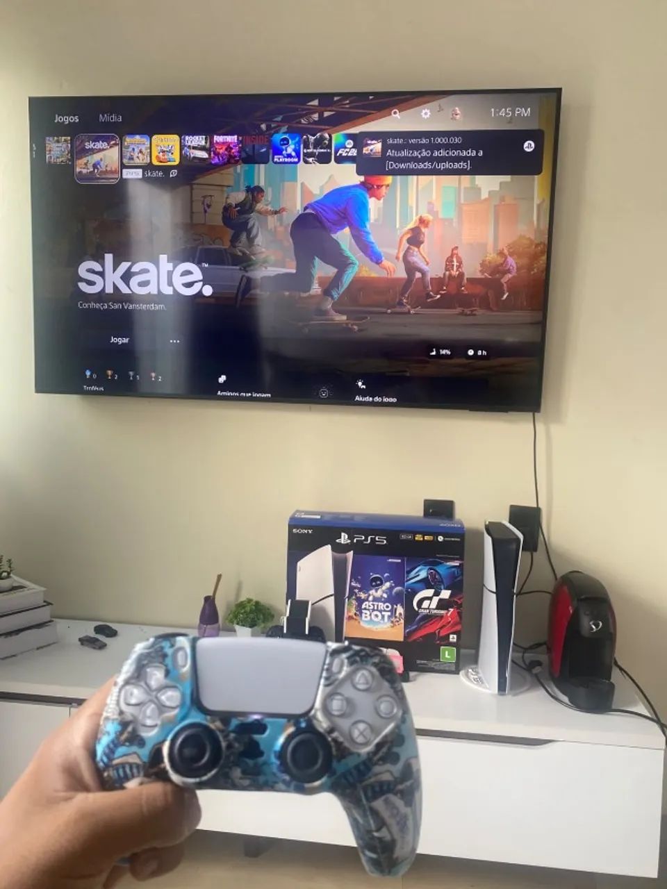 PS5 COM 2 Controles - Foto 2
