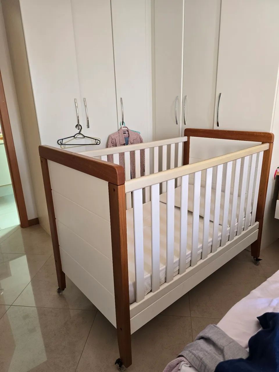 Berço Mini Cama Gran Vitória com colchão- Cia do Móvel - Foto 2