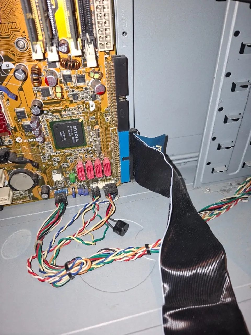 Kit Intel Core2 Duo Placa P5nsli - Foto 2