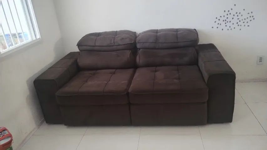 Sofá 2 lugares retratil