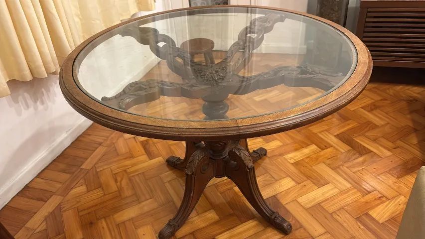 Mesa de jantar redonda