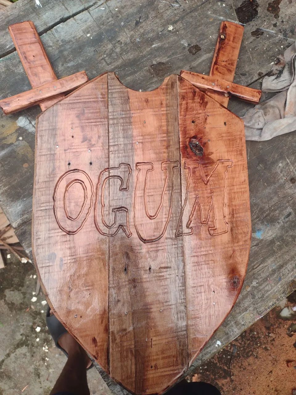 Escudo e espada de ogum - Foto 2