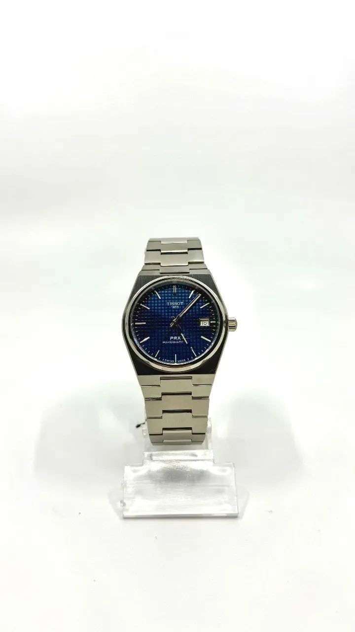Tissot PRX 38mm Titanium Azul - Foto 5