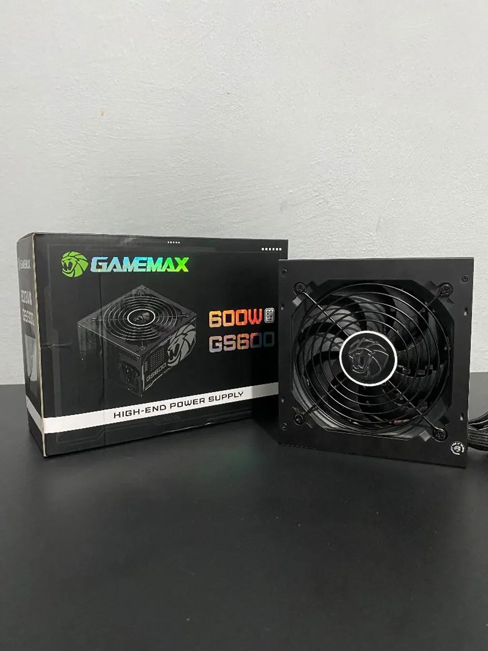 Fonte Gamer 600w 80 plus White - PFC ativo - Foto 2