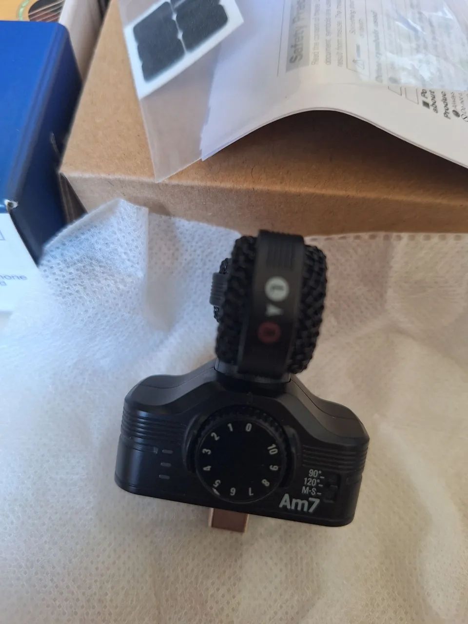 Microfone ZOOM Am7 para celular câmera - Foto 3