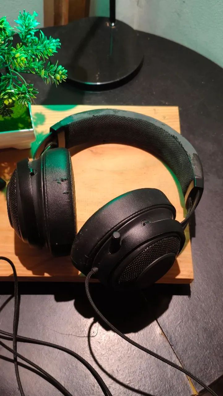 Headset Gamer Razer Kraken Pro V2 - Som Perfeito e Funcionando 100% (Usado) - Foto 5