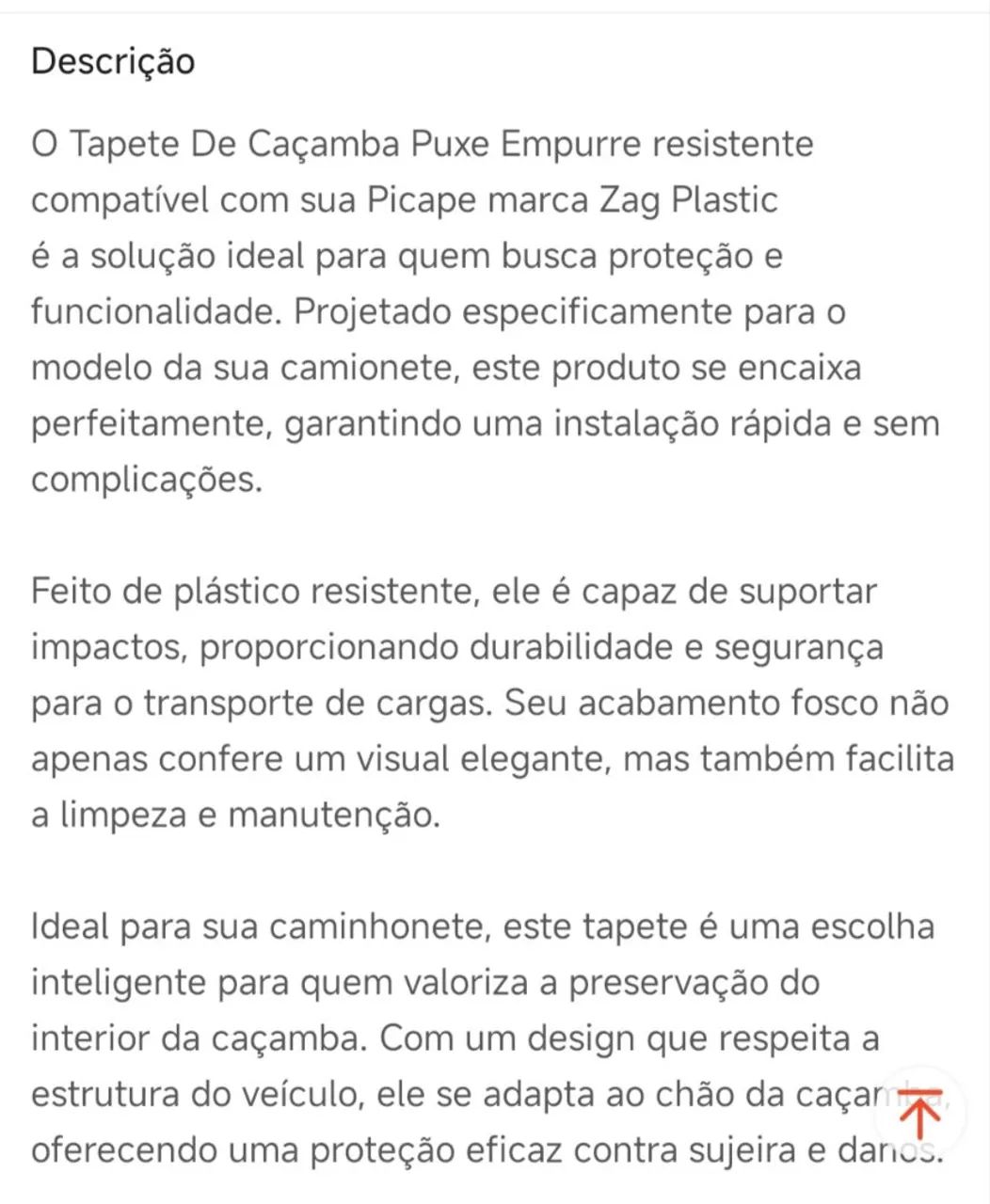 Protetor de caçamba Fiat Strada simples  - Foto 2