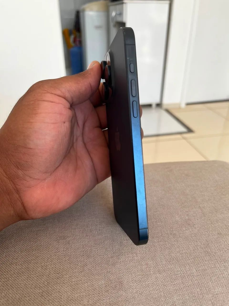 Iphone 15 Pro Max 256GB Titânio Azul  - Foto 3