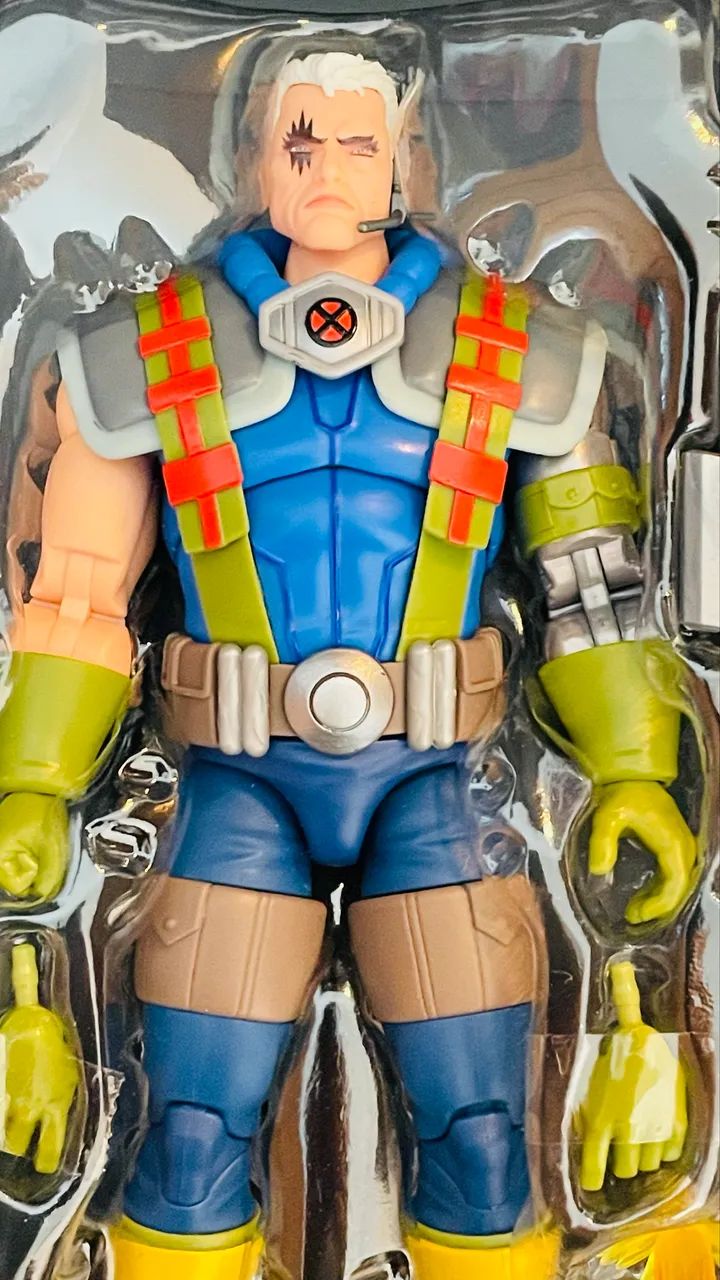 Marvel Legends Cable da série animada dos X-MEN / x-force / novos mutantes rob liefeld - Foto 4