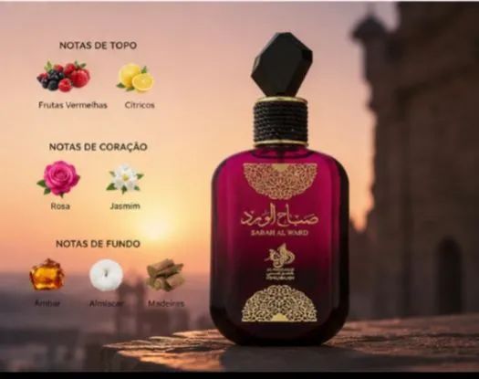 Perfume árabe feminino 
