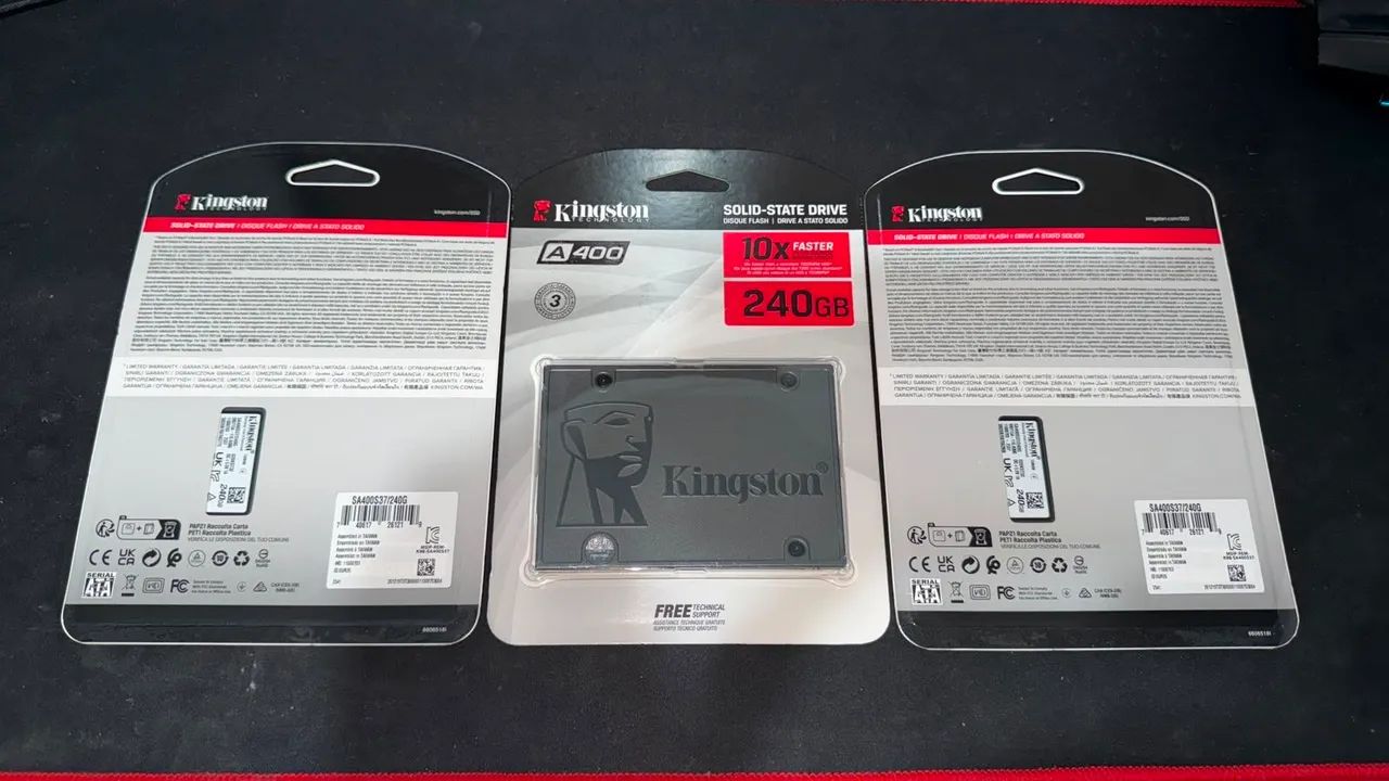 SSD 240GB Kingston Zero Lacrado