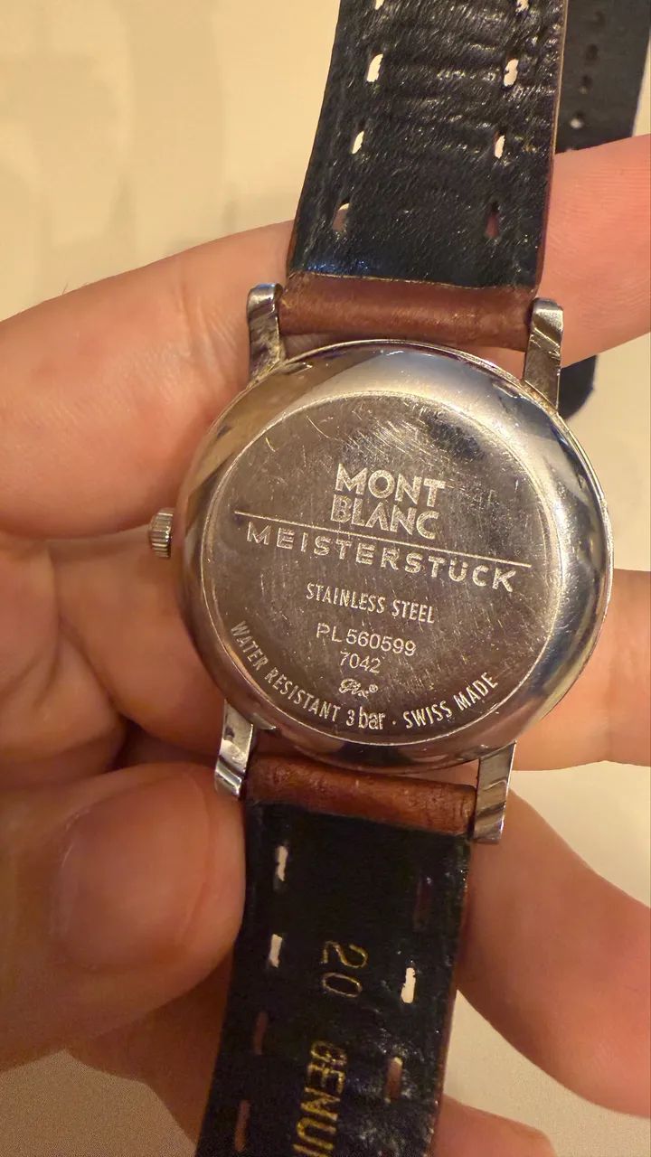 Relógio MontBlanc Meisterstuck Quartz Original - Foto 3