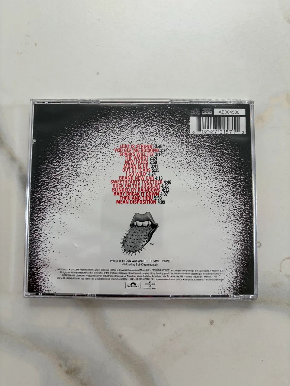 CD Rolling Stones - Voodoo Lounge (Edição Nacional 1994) - CDs