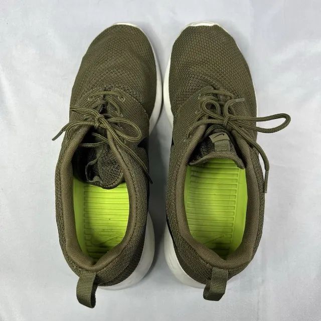 Tênis Nike Roshe Run Verde Militar Original - Foto 3