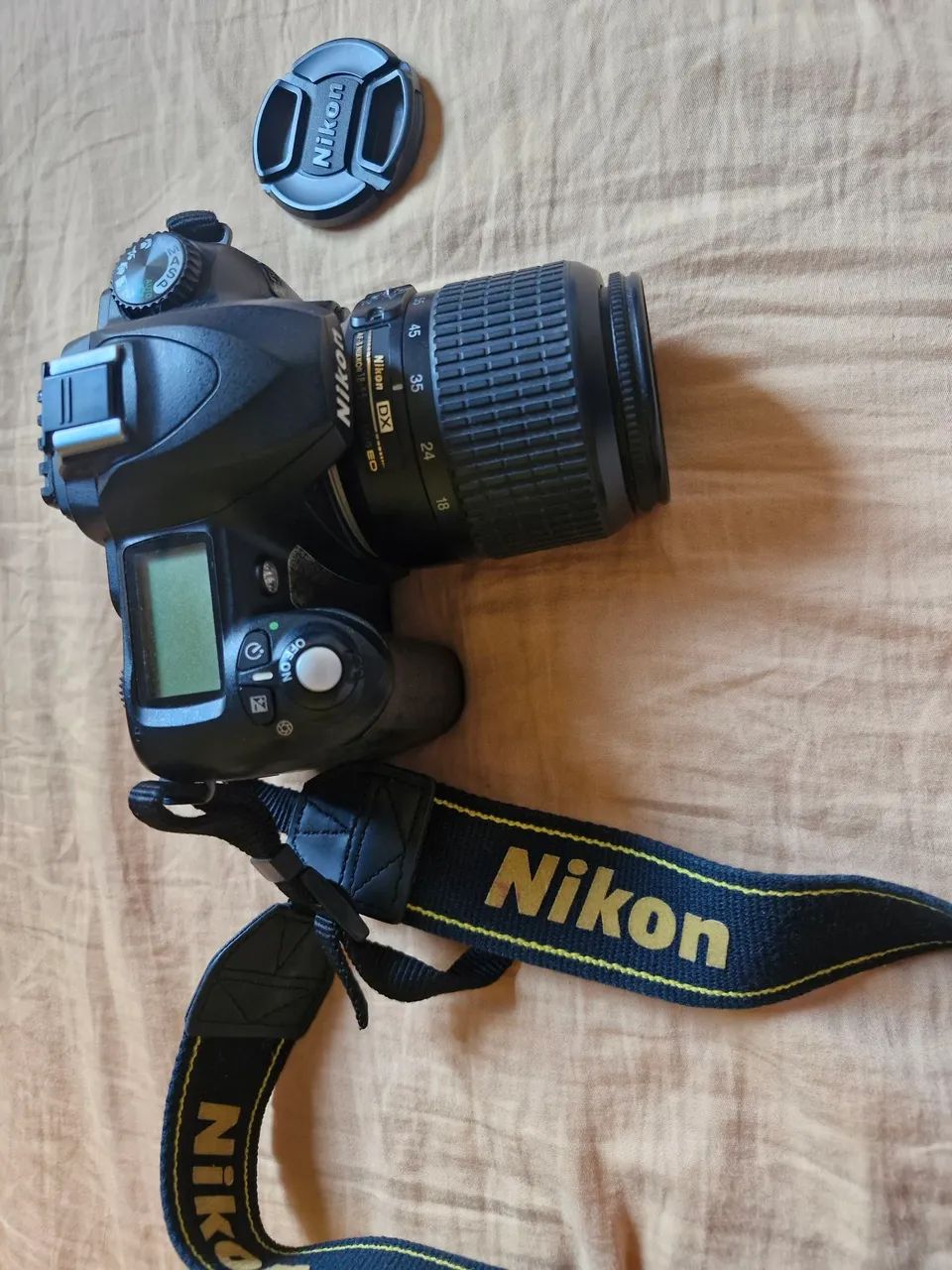 Vendo câmera nikon d50x com lente 18-55mm e acessórios  - Foto 3