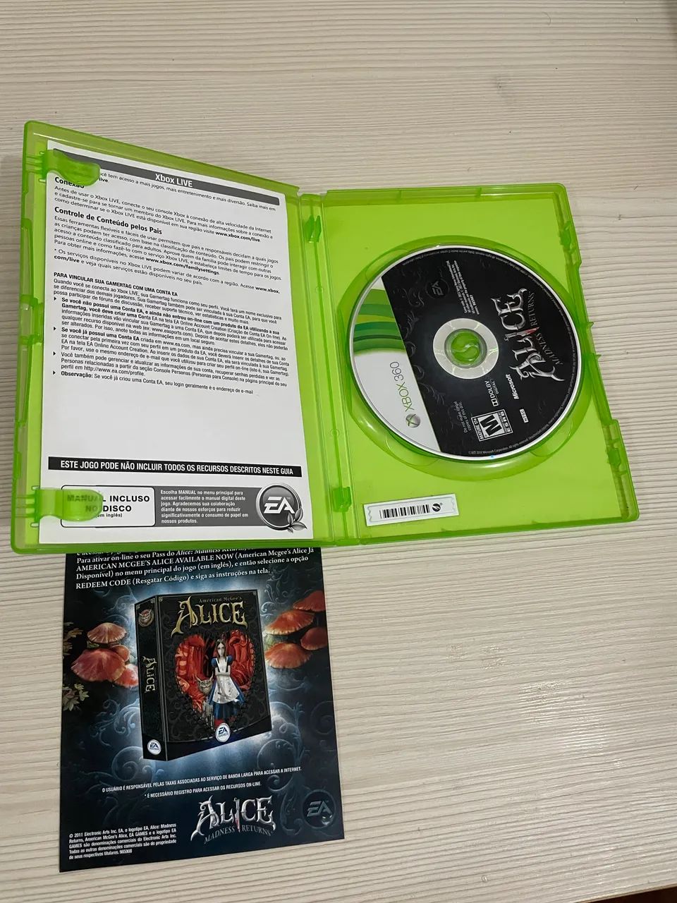 Jogo XBox 360  Alice Madness Returns  - Foto 2