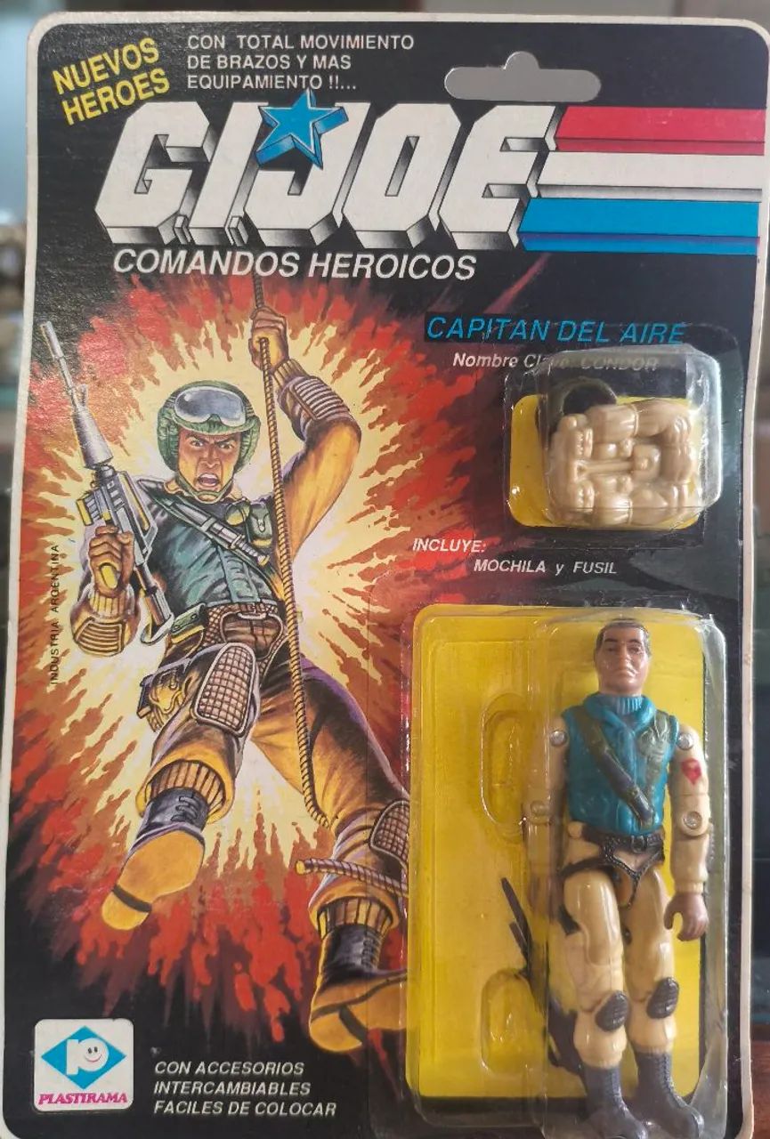 GI JOE/COMANDOS HEROICOS/COMANDOS EM AÇÃO/CAPITAN DEL AIRE  - Foto 3